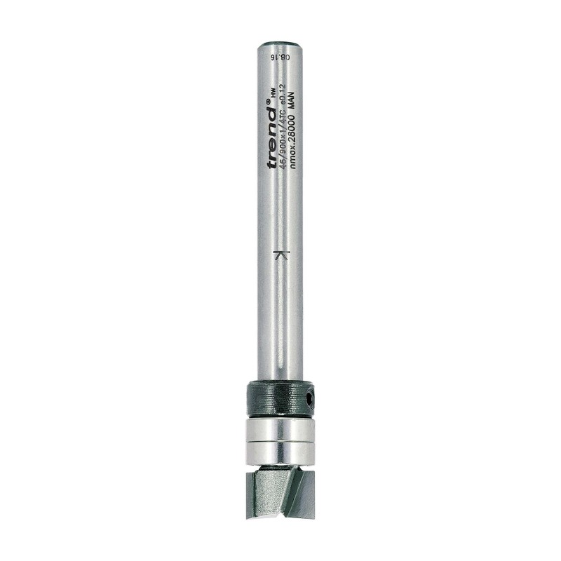 Trend Professional Guided Profiler, 9.5mm Diameter x 6.35mm Cut, 1/4
