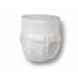 Medline Adult Absorbent Protective Underwear, Size Xl, For Waist Size 56-68", Case of 80