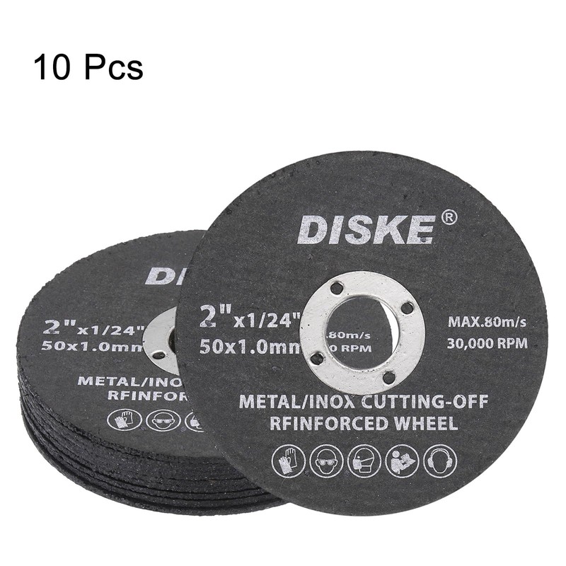 sourcing map 10pcs Cut Off Wheels 2" x 1/32" x
