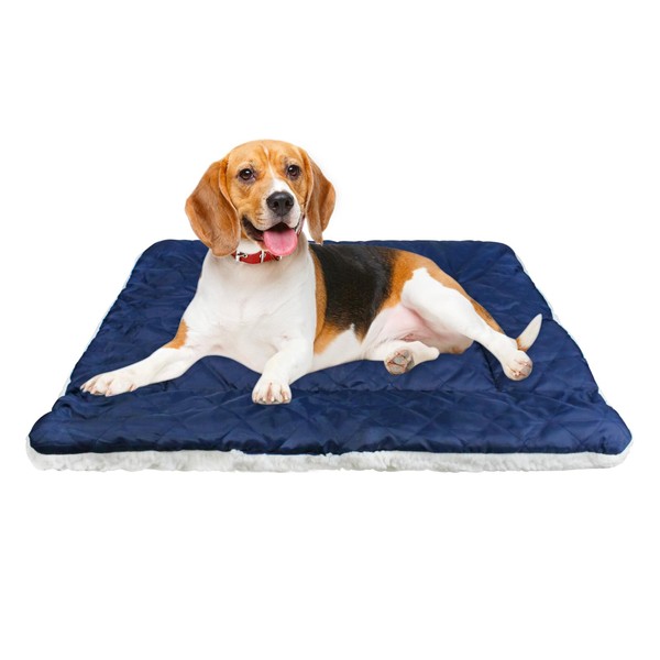 Andiker Pet Bed, Double-sided Usable Plush Dog Bed for Providing
