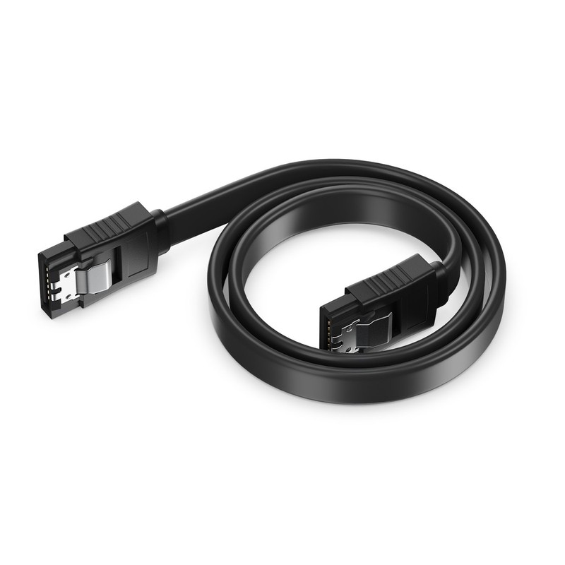 deleyCON 6 x 50 cm SATA 3 Cable in Set