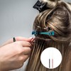 3 Stück Microring Extensions Zubehör, professionelles Nano-Haarverlängerungswerkzeug,Extensions Zange und Schlaufeneinfädler,
