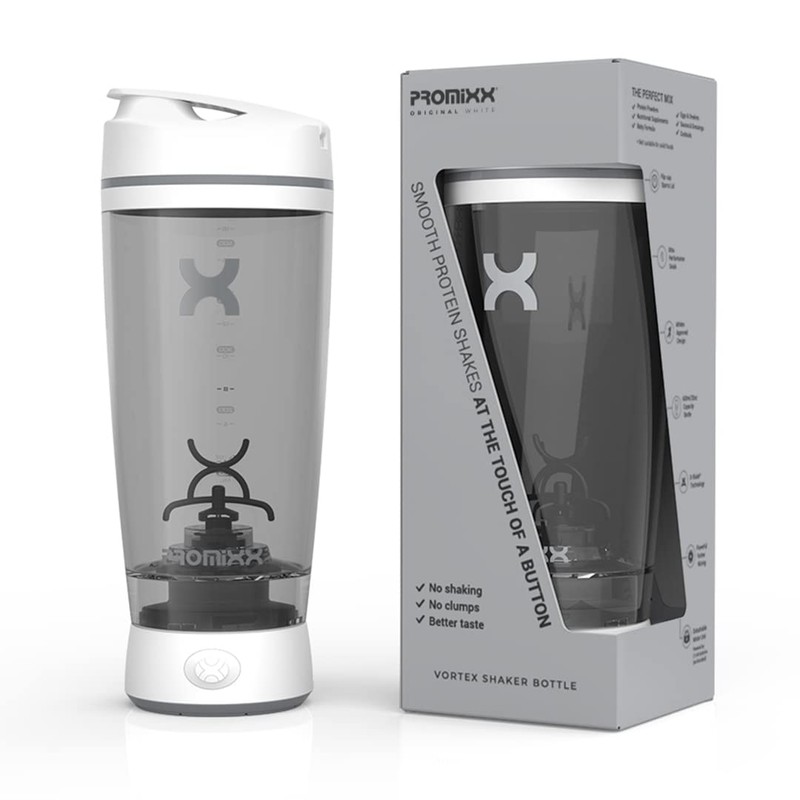 Promixx Original Shaker Bottle - Battery-powered for Smooth Protein Shakes