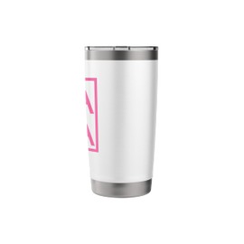 GAGA Novelty Graphic Design Minimalist Typography Fun Stainless Steel Insulated Tumbler