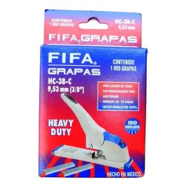 Grapas para engrapadora Fifa HC-38-C 2310 x 1000 unidades                                                                                             