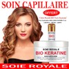 Bio-Haarpflege, Keratin, 250 ml, natürliche Bio-Maske, repariert, spendet Feuchtigkeit, nährt,