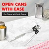 Chef Craft Select Can Opener with Bottle Opener, 7 Inch,