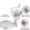 UNI-RHYTHM Professional Hamburger Press Patty Maker,Burger Press adjustable,from 1/4Lb to