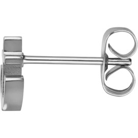 FILANGO 1 Pair Surgical Steel Stud Earrings in Various Designs, Stainless Steel