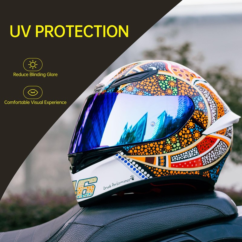 Soman K1 Helmet Visor Replacements, K1S Tinted Helmet Visor Compatible