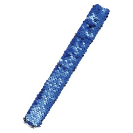 Artec 14776 Sequin Wristband, Blue & Silver, Sports Festivals, Sports Festivals, Colorful, Team Cheering Goods, Costume, Sports Festival