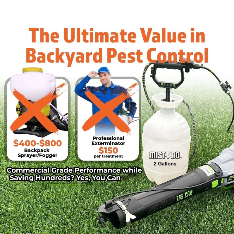 MIST-PRO, Mist Blower Fogger Mister Pesticide Insecticide Sprayer Mosquito Ticks