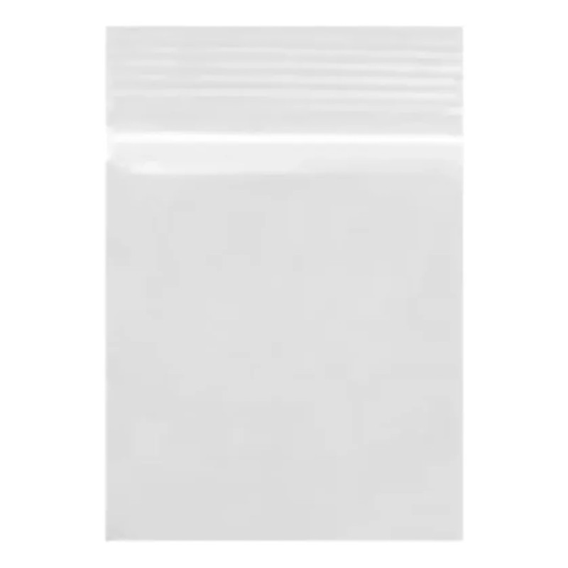 Paquete 100 Bolsa Cierre Ziploc Pvc Transparente 1.5x2 Pulg