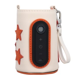 Calentador de Biberones Portátil Bolsa 26 Velocidades Temp Ajustable Universal USB Cubierta del Calentador de Leche para Viajes Camping Hogar Calentador de Biberones para Leche