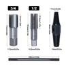 RUNYU 4 Piece Pipe Tap Set, 1/2 and 3/4 Inch
