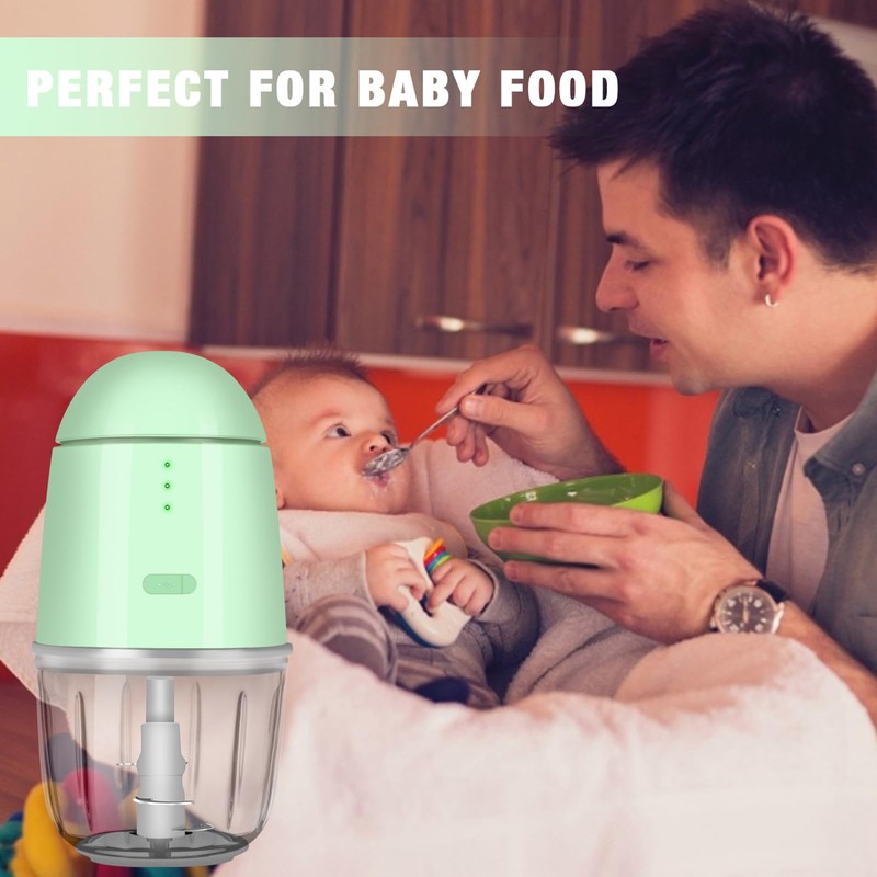 Food Processor - Rechargeable Mini Food Processor & Portable Small