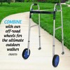 Deal: 2 Pairs Top Glides DuraSki Heavy Duty Walker Ski