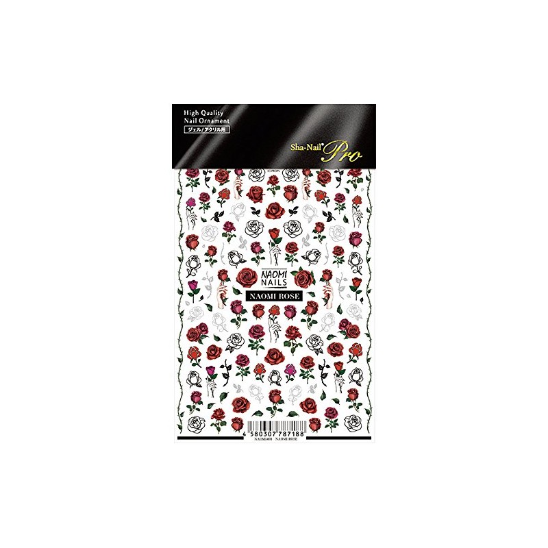 Sha-NailPro NAOMI ROSE NAOMI-001 Nail Sticker