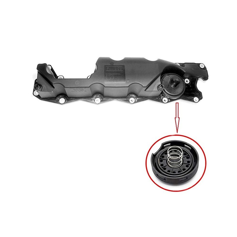 Valve Cover PCV Diaphragm Repair Kit Replacement for 2007-2016 Volvo