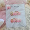 Antique pink gradient handmade nail tip - Almond / 엔틱