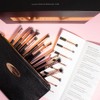 Oscar Charles Rose Gold Eye Makeup Brushes Set 12 Makeup