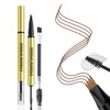 2-in-1 Microblading Eyebrow Pencil with Micro-Fork-Tip Precise Brush-Tip Eyebrow Pencils