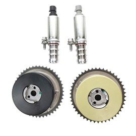 GaeaAuto VVT Cam Phasers Timing Solenoid Valve Set for 06-14 Chevy Buick Pontiac Saturn 2.4L #917-270, 917-254, 12655420, 12655421