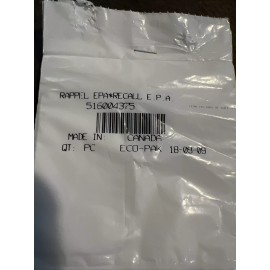 Ski-Doo New OEM Epa Recall Label 516004375 A19