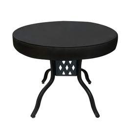 Cubierta de mesa de patio al aire última intervensión, redonda, impermeable, para muebles de patio al aire última intervensión, para mesas de 54 de diámetro, 4 pulgadas de alto