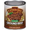Keystone All Natural Ground Beef 28 Ounce Long Term Emergency
