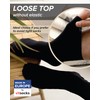vitsocks Men's Non Elastic Top Soft All-Cotton Socks (3 PAIRS)
