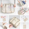 BillyBath 8-Piece Suitcase Organiser Set for Travel, Packing Cubes, Bags