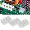 80Pcs Aluminum Heatsinks Module Cooling Radiator Board for Electronic Components