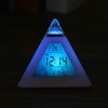 LED Color Changing Alarm Clock, Digital LCD Table Alarm Clock