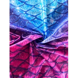 DNFUN Mermaid Tail for Womens,Without Monofin.SML