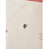 Vertbaudet Cotton Gauze Baby Sleeping Bag, White, Animal Print, 40