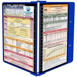 WhiteCoat Clipboard- Blue - Pediatric Edition