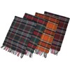 Men's Wool Scarf Winter Scarf Warm Checked Fashionable Multicoloured Wool