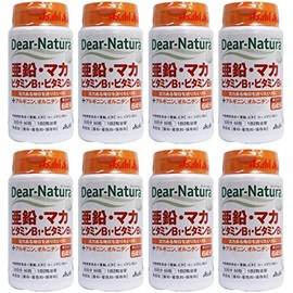 Dear Natura Zinc, Maca, Vitamin B1, Vitamin B6, 60 Tablets (30 Day Supply), 8 Packs