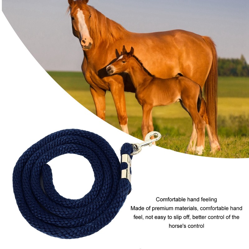 Horse Lunge Line with Snap Heavy Duty High Tensile Horse
