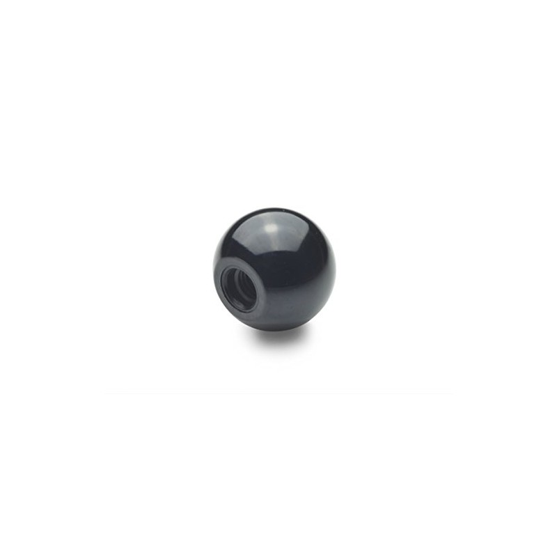 Ganter Normelemente Ball Knobs - DIN 319-KU-40-M8-C | Thread M8