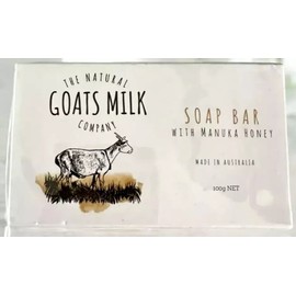 The Natural Goats Milk Company Soap Bar 3 Pack with Manuka Honey New & Sealed
