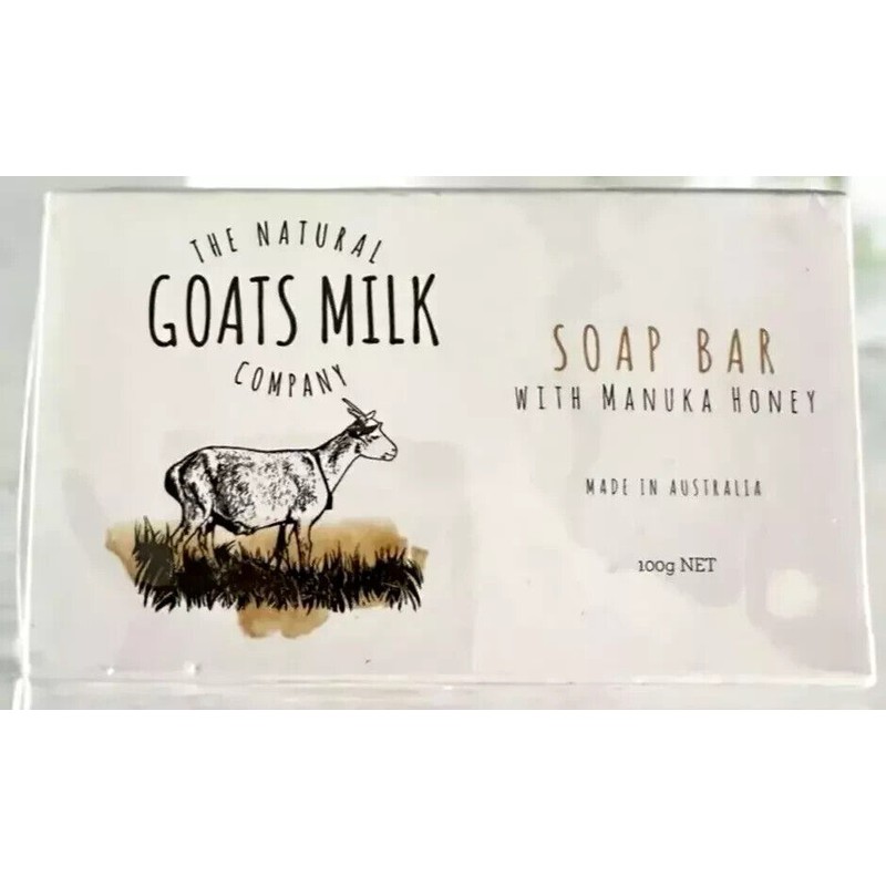 The Natural Goats Milk Company Soap Bar 3 Pack with
