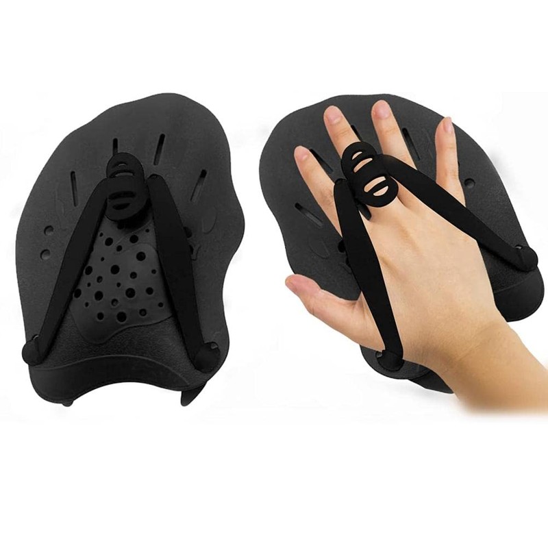 Swimming Paddle Stroke Maker Swimming Training Paddle with Adjustable Strap