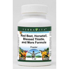 Terravita Liver Cleansing Formula Powder - Red Beet, Horsetail, Blessed Thistle and More (1 oz, ZIN: 512557) - 3 Pack