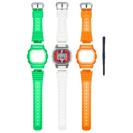 Casio DW-5600 Series G-Shock Watch, Limited Model / KASHIWA SATO Collaboration Model (Box Set with Replacement Parts)