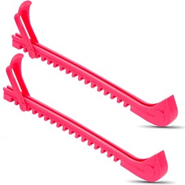 Ice Skate Protectors Ice Skate Skate Covers Ice Skating Protector with Adjustable Buckle Ice Hockey Ice Skating Accessories for Children Adults Ice Skating, Figure Skating, Hockey (Pink)