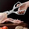 SK5 HEAVY-DUTY STAINLESS STEEL KITCHEN SCISSORS (SILVER )