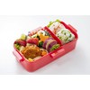 Dome Shape Lid 4 Lock Bento lunch box Moss Green