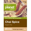 Planet Organic Chai Spice Herbal Tea 25 Tea Bags